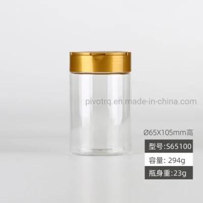 300ml Pet Plastic Spice Bottle with Butterfly Cap for Packing Condiments