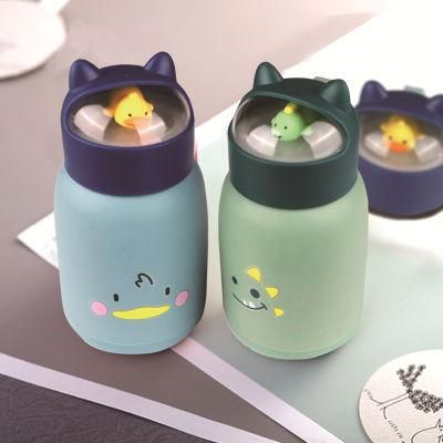 360ml Cute Glass Drinking Bottle for Kid for Christmas Gift