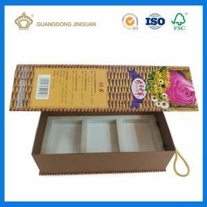 Rigid Handmade Paper Box for Bodycare Products (with cotton handle)