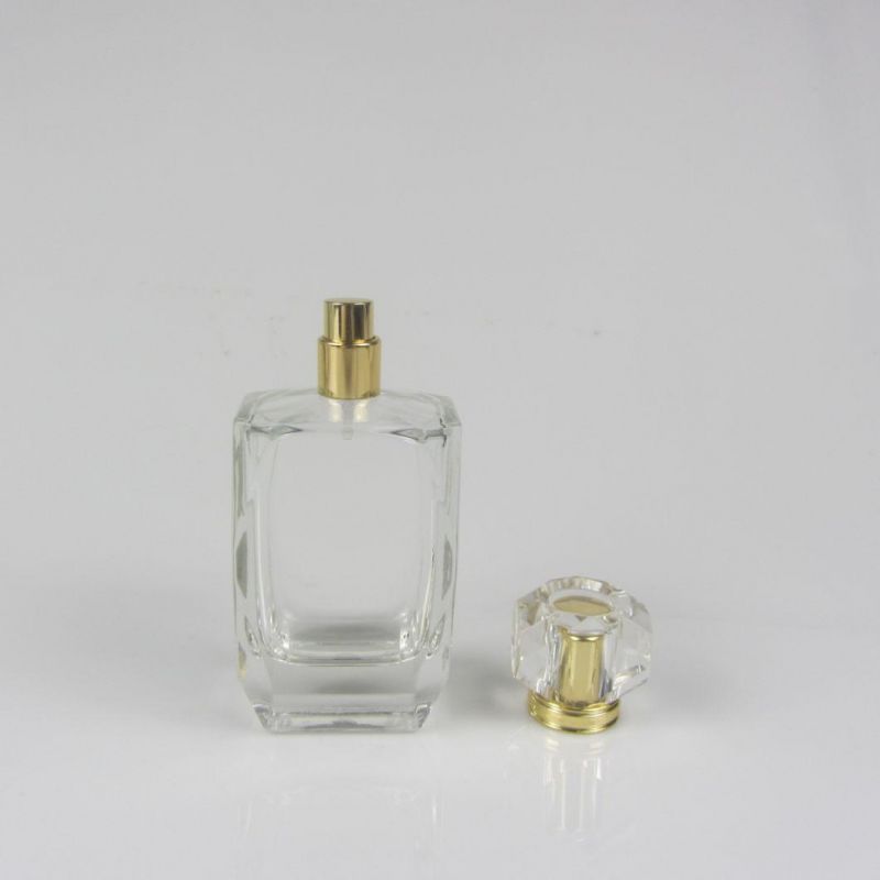 Fragrance Bottles 100ml Spray Luxury Glass Perfume Bottle