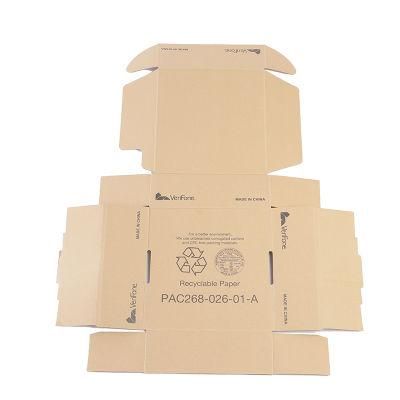 Corrugated Kraft Paper Box and Packaging Box for Shoes and Clothes