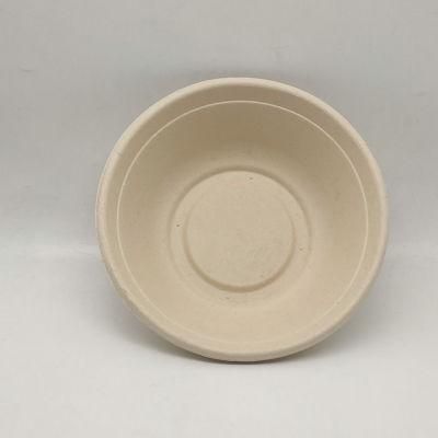 Biodegradable Bagasse Round Bowls Natural Disposable 100ml Soup Bowls