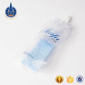 Popular Laminated Plastic Suction Nozzle Bag for Beverage Soft Drink Spout Pouch