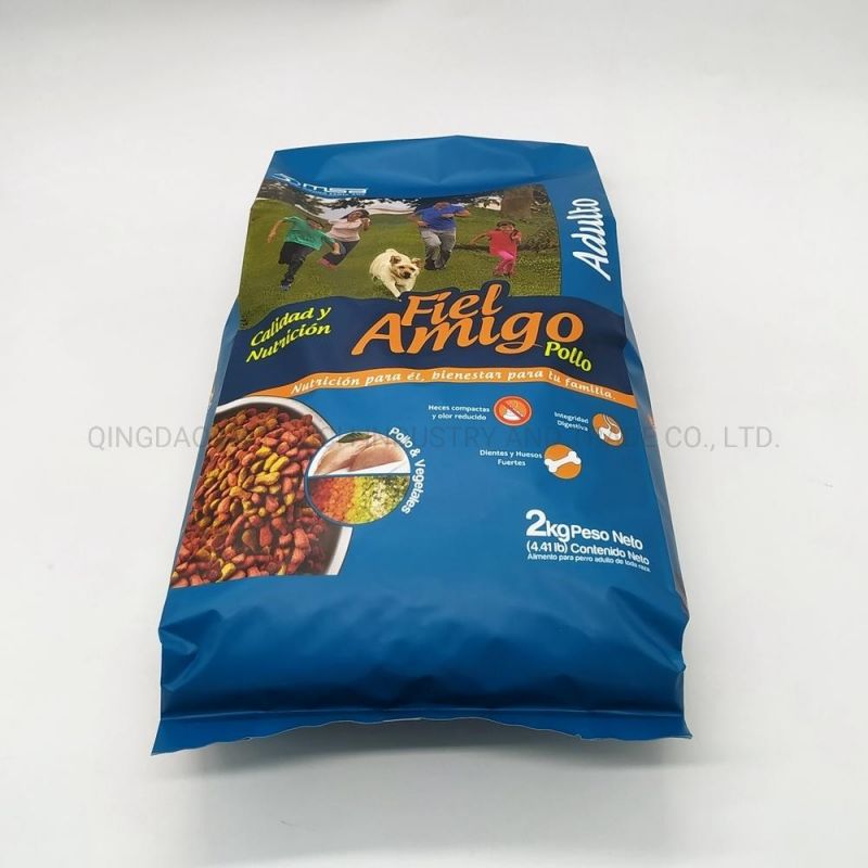 2kg Dog Food Packing Bag Plastic Bag for 2kg Pet Food