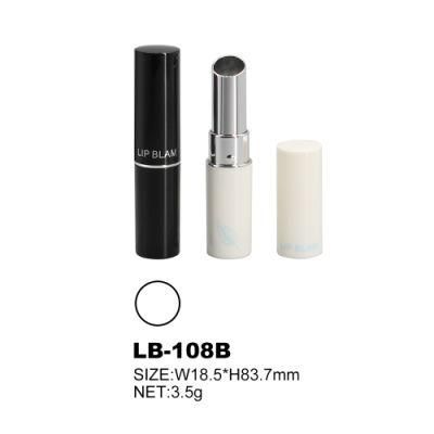 Round Empty Lipbalm Tube Directly Filling Lipbalm Container for Cosmetic
