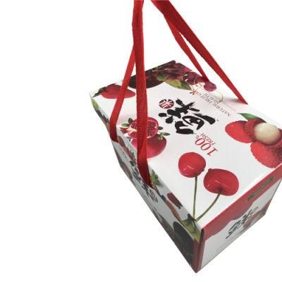 Cheap Custom Folding Corrugated Fruit Packaging Box Cartons