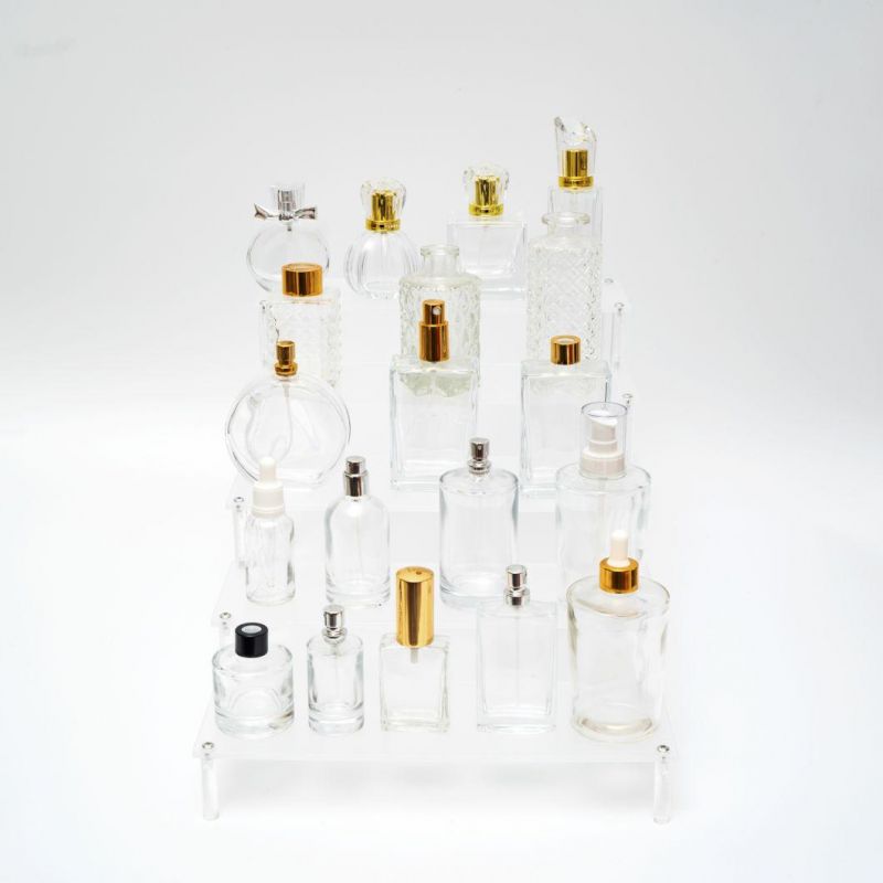 Luxury Glass Perfume Spray Bottle 30ml 40ml 50ml 100ml