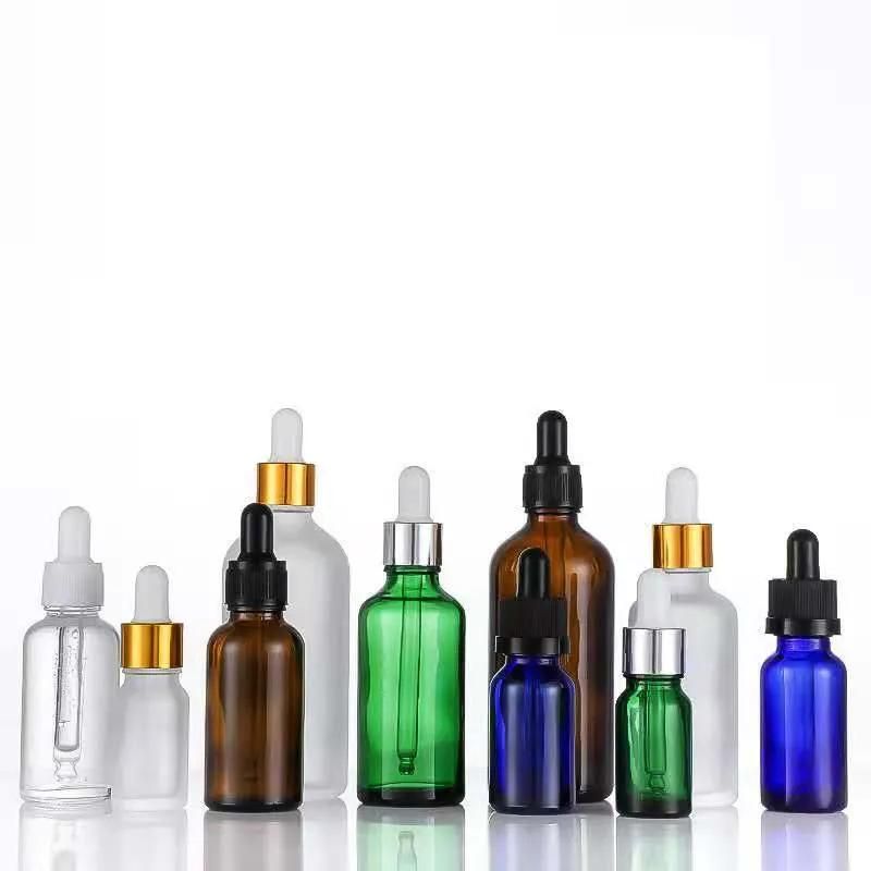 10ml 15ml 30ml Serum Glass Porcelain Bottle Essential Oil Bottle Cream Glass Bottle Skincare Dropper Essence Bottle Cosmetic Package Attar Oil Roll on Glassware