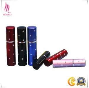 10 Ml Vacuum Lipstick Shape Small Aluminum Perfume Bottle