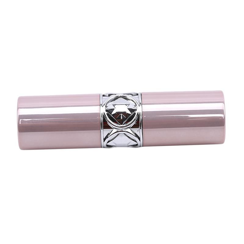 New High Grade Pink Color Empty Lipstick Tube Heigh Quality Hot Sale Luxury Women Lip Balm Maquiagem Container Bottles