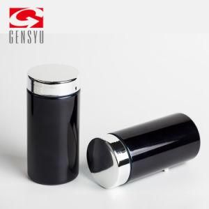 250ml Chromed/Metallized Plastic HDPE Capsule Bottle