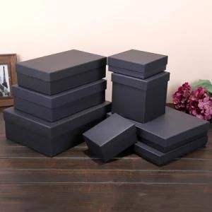Black/Brown Color Kraft Paper Packing Box