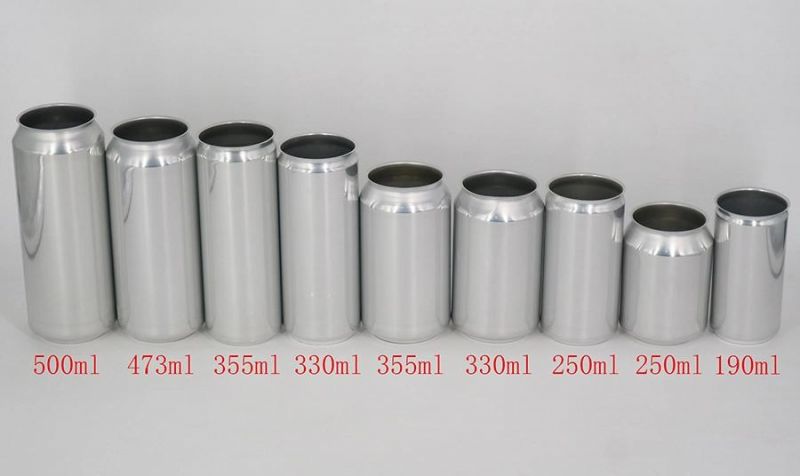 Aluminum Tin Can with Easy Open Lid for 200ml 330ml