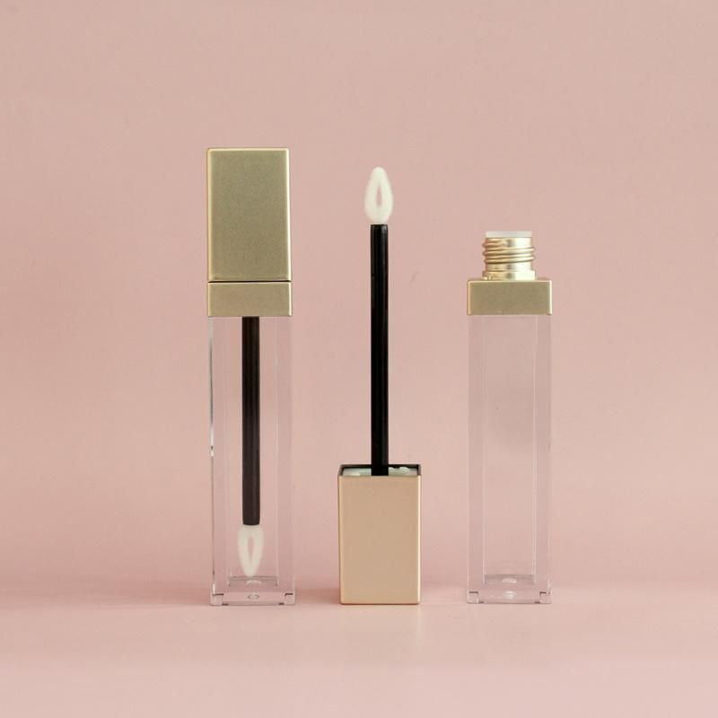 Custom Square Lip Gloss Tubes with Wands Lipgloss Packaging