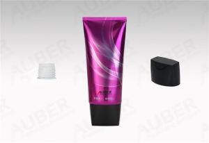 Oval High Glossy Laminated Tubes Supplier in Dia. 50mm for Bath Mud with Black Screw on Cap