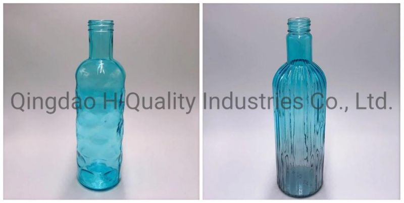 1000ml Glass Bottle/Beverage Bottle/Water Bottle/Wine Bottle Spray Color