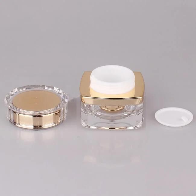 High Quality Acrylic Jar Eye Cream Bottle Face Cream Container 5g 15g 30g 50g