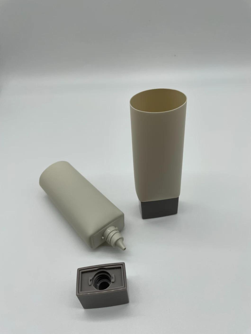 D38mm Square Cosmetic Tube for Moisturizing Gel or Other Cosmetic Packaging