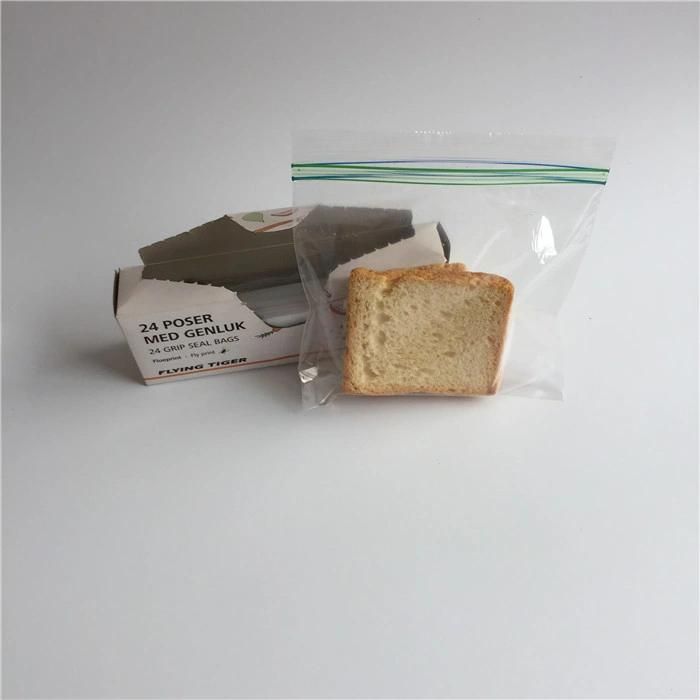 Food Grade Recycled Waterproof Zip Lock Bag Food Storage Zipper Bag
