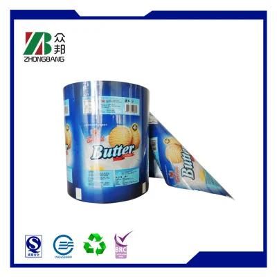 Laminated Aluminum Foil Food Packaging Rollstock Film for Crisps