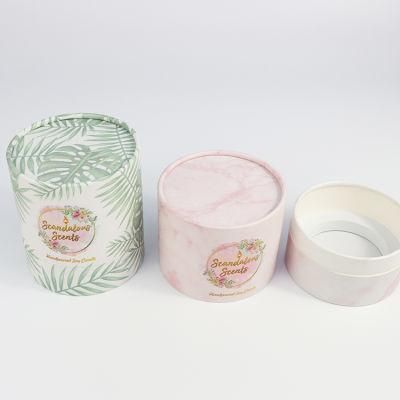 Firstsail New Arrival Luxury Cylinder Cardboard Empty Candle Jar Gift Box Packaging Scented Reed Diffuser Bottle Paper Tube