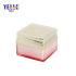 Plastic Gradient Effect Pink 30g 50g Square Cream Jar Packaging
