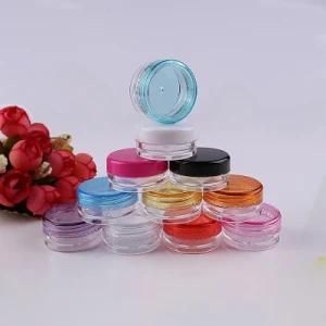 Eleven Colors 3G/5g Cosmetic Round Bottom Cream Bottle