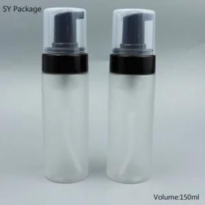 High Quality 150 Ml Facial Foam Pump Bottle, Plastic Cleanser Foam Bottle for Packaging
