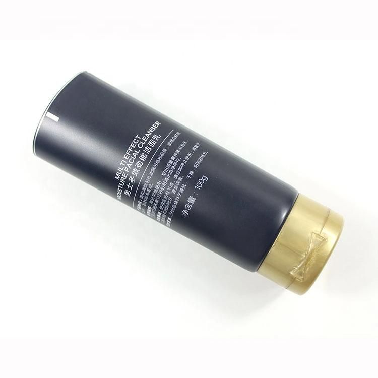 Moisture Plastic Empty Black Squeeze Cosmetic Packaging Tube Abl Tube
