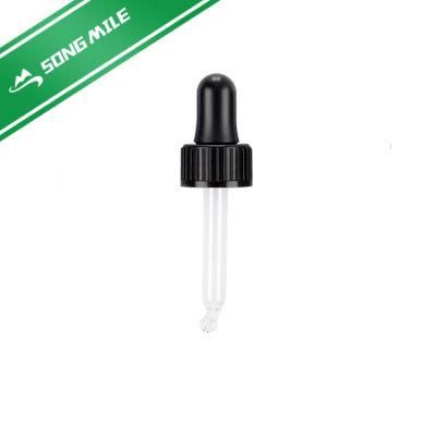 Plastic White Black Dropper Pipette Foundation Dropper for Essential Oil