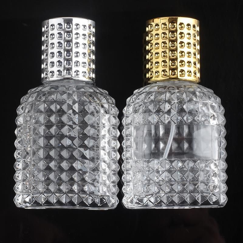 Bottle with Spray Empty with Atomizer Refillable Bottles 30ml 50ml Pineapple Portable Glass Perfume