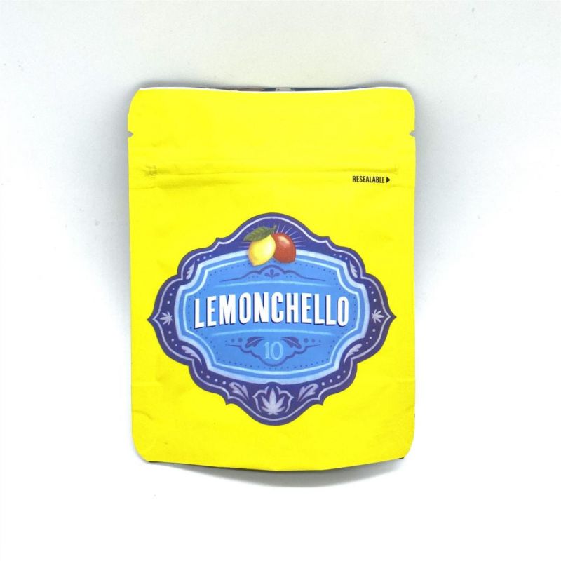 Waterproof Zipper Airtight Packaging Stand up Runtz Empty Tea Bag