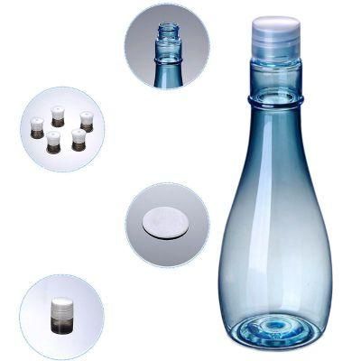 150ml Gourd Bottle Transparent Glossy Cover Toner Bottle Cosmetic Plastic Bottle