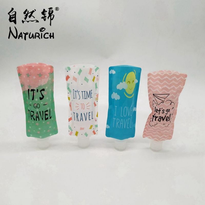 Doypack Standing Washing Powder Packaging Bag Mylar Spout Bag