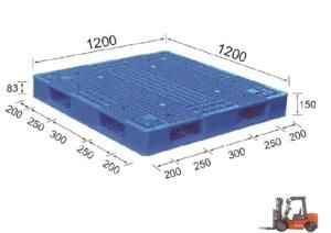 Shelf Pallet Recyclable HDPE Plastic Pallet for Industrial Use