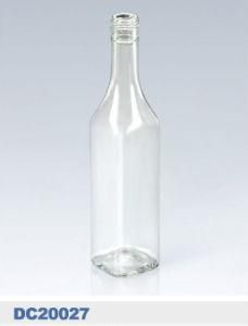 Wholesale Custom 500ml Flint Pharmaceutical Health Care Wine Squre Glass Bottles Jars Manufacturer