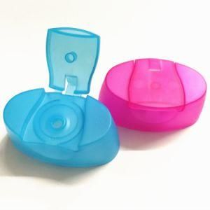 Colorful Plastic Shampoo Bottle Flip Top Cap