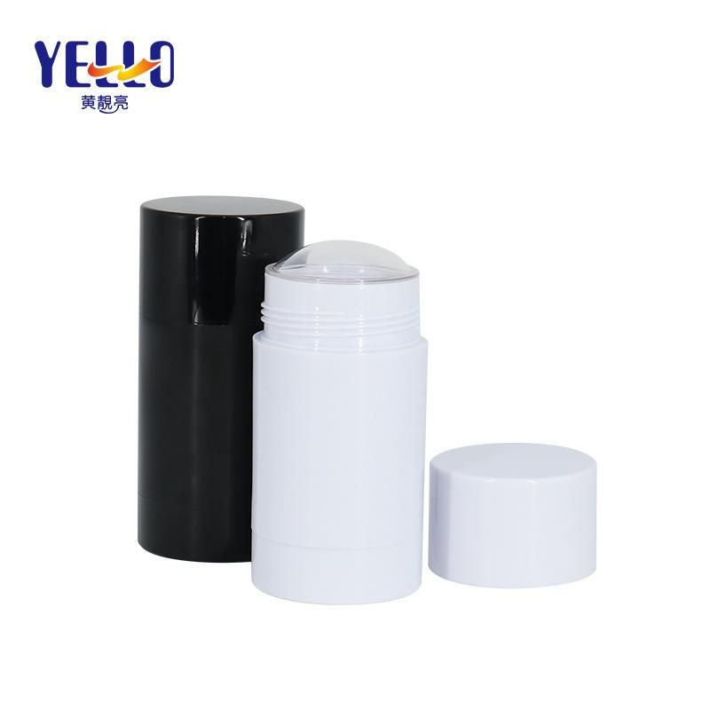 75g Factory Cosmetic Packaging White Sun Cream Sunscreen Bottle Container Deodorant Stick