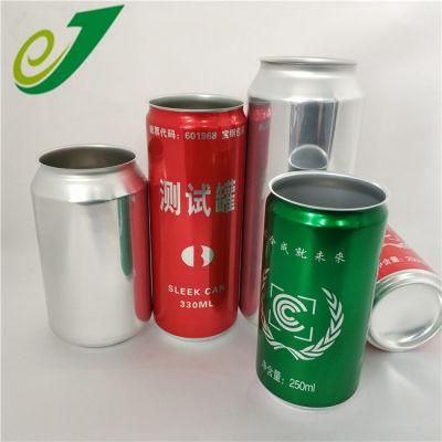 Custom Aluminum Cans 250ml Liquid Container for Beverage