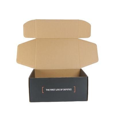 Cmyk Color E Flute Box Apparel Packaging Printed Kraft Paper Box