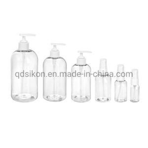 Custom Made Pet Plastic Pump Bottle for Personal Care Cosmetics Packaging