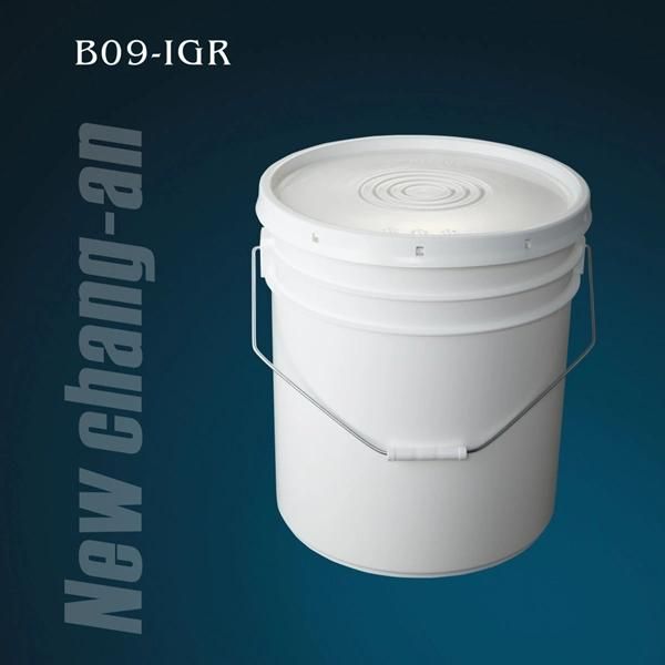 20L Plastic Pail with Lid and Handle B09-Igr