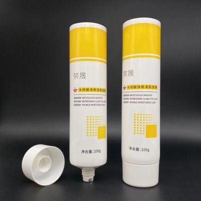 100ml High Glossy Abl Tube Packaging with Metalized Screw on Cap