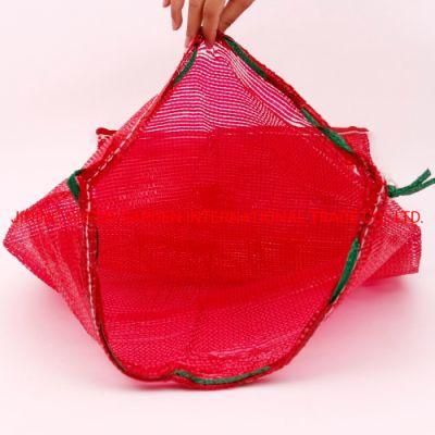 Whole Sale 25kg 50kg PP Leno Mesh Rachel Bag for Onion Potato and Vegetables and Fruit