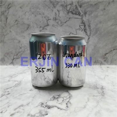 Aluminum Soda Can Standard 12oz 355ml Printed