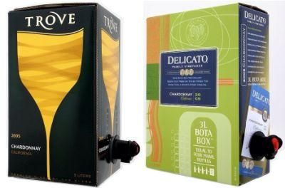 Custom Plastic Valve Wine Bag in Box Water Dispenser Laminated Aluminum Bib Bag in Box Wine