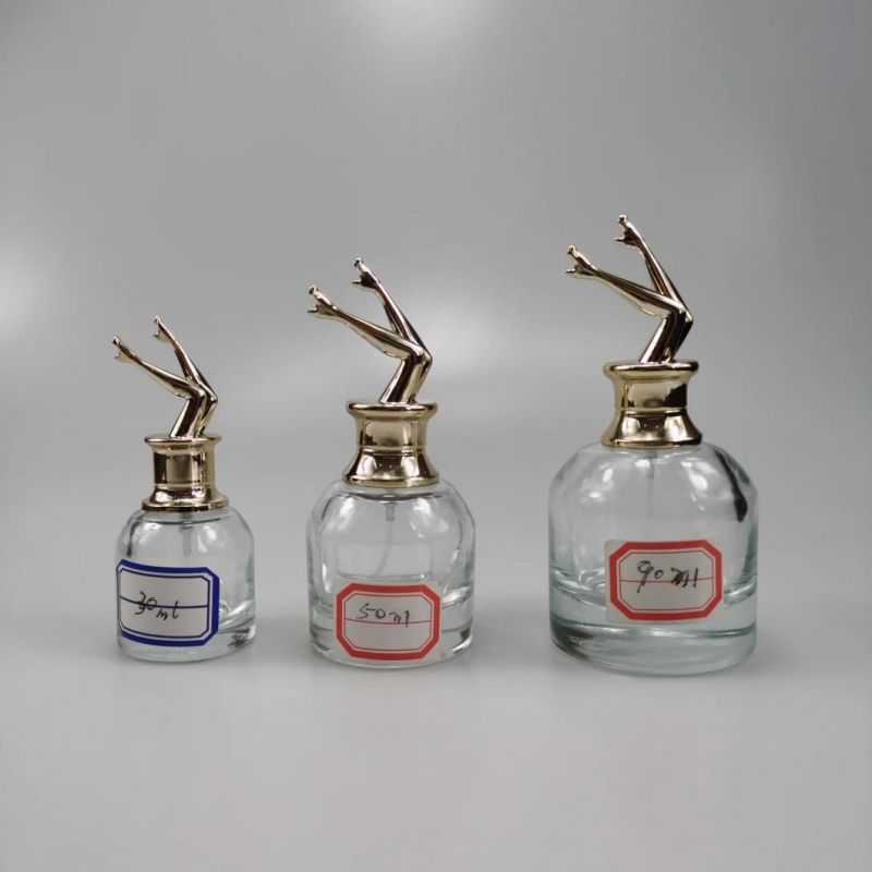 Ballet Perfume Cover Cosmetics Spray Bottle Glass Empty Bottle