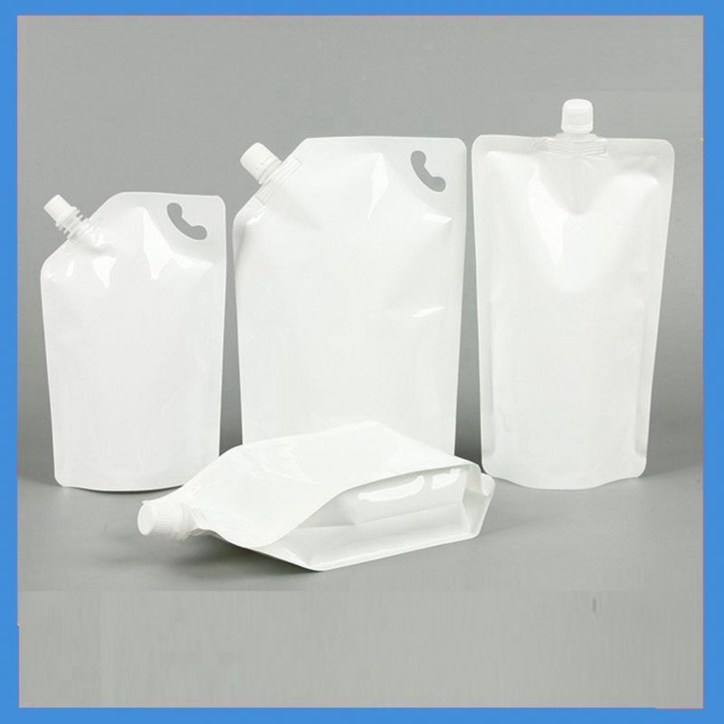 Stand up Clear Spout Bag for Gas Butter Oil Packaging