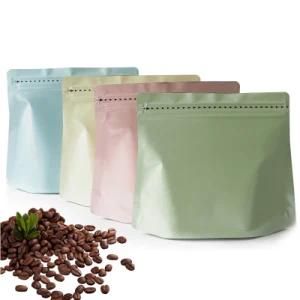 1lb Colorful Customized Diamond Tea Coffee Bag with Valve
