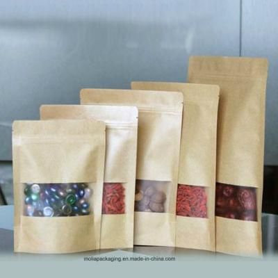 Food Packaging Brown Kraftpaper Bag